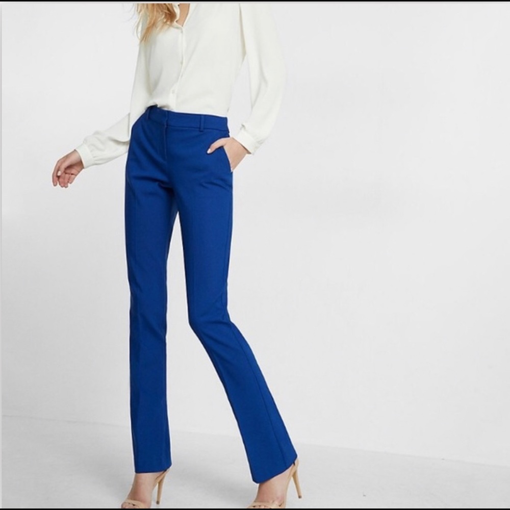 Express Columnist straight leg dress pants 00R